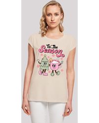 F4NT4STIC - Shirt Tis The Season Tree Cocoa Premium Qualität, Weihnachts-Kollection - Lyst
