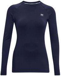 Under Armour - ® Longsleeve UA CG Authentics Crew-BLU Long-Sleeves - Lyst