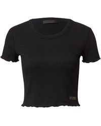 Guess - T-Shirt (1-tlg) Plain/ohne Details, Ziersteine - Lyst