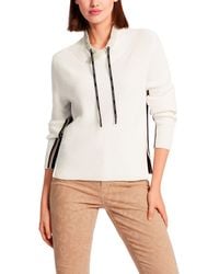 Marc Cain - Schalkragenpullover "Sports Graphic Booster" Premium mode Sweater mit Schalkragen - Lyst