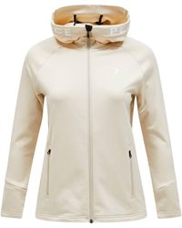 Peak Performance - Softshelljacke Kapuzenjacke Midlayer RIDER Regular Fit (1-St) - Lyst
