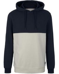 Tom Tailor - Hoodie Structure Hoody mit Kapuze - Lyst
