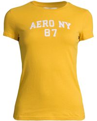 Aéropostale - T-Shirt NY 87 (1-tlg) Plain/ohne Details - Lyst