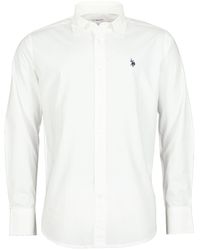 U.S. POLO ASSN. - Langarmhemd Hemd Button Down Shirt (1-tlg) - Lyst
