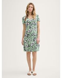 Tom Tailor - Sommerkleid Kleid mit Raffungen - Lyst