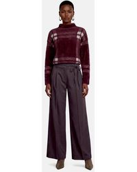 Zero - Strickpullover Damen Mit Muster (1-Tlg) Material - Lyst