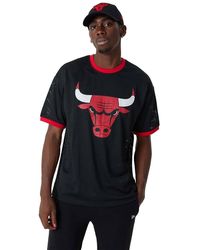 KTZ - T-Shirt NBA Logo Mesh Chicago Bulls (1-tlg) - Lyst