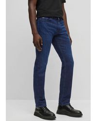 BOSS - Slim-fit-Jeans Delaware aus Super-Stretch-Denim - Lyst