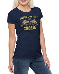 Urban Backwoods - Print- Made Of Cheese T-Shirt Pizza Maker Bäcker Hawaii Pizzeria Ananas - Lyst