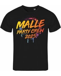 deinshirt - Print- T-Shirt Malle Party Crew 2025 Funshirt mit Motiv - Lyst