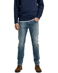 SELECTED - Fit-Jeans SLH175-SLIM LEON 6290 mit Stretch - Lyst