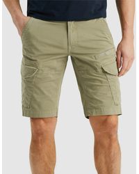 PME LEGEND - Stoffhose NORDROP CARGO SHORTS STRETCH TWILL, Tree House - Lyst