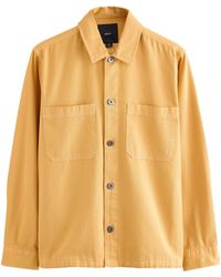 Next - Hemdjacke mit Kontrastnaht aus 100 % Baumwolle (1-St) - Lyst