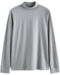 Next - Langarmshirt Langärmeliges Essential T-Shirt mit Rollkragen (1-tlg) - Lyst