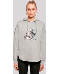 F4NT4STIC - Kapuzenpullover Skelett Liebesbrief Valentinstag Premium Qualität - Lyst
