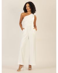 Apart - Jumpsuit aus einer leicht strukturierten Ware - Lyst