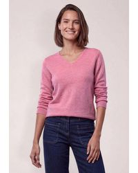 Cecil - Strickpullover Mit V-Ausschnitt - Lyst