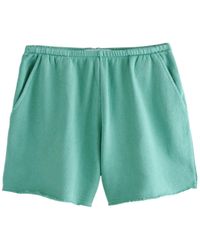 Next - Sweatshorts Fransige Shorts 100 % Baumwolljersey mit Waschung (1-tlg) - Lyst