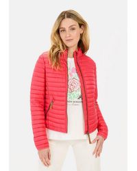Camel Active - Steppjacke Aus Recyceltem Polyamid Langarm Reflektierende Details - Lyst