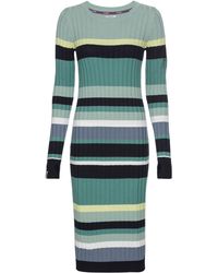 Kangaroos - Strickkleid mit Alloverstreifen - Lyst