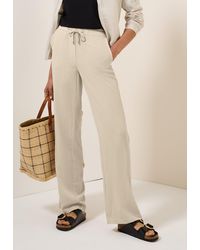 Cecil - Stoffhose Style Neele mit elastischem Bund und Tunnelzug - Lyst