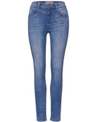 Street One - Regular-fit-Jeans Style QR York.hw.light blue - Lyst