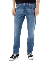 DIESEL - D -yennox 0ihar sich verjüngende fit jeans - Lyst