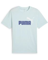 PUMA - T-Shirt ESS 2 COLOR No. 1 Logo Tee 684708 - Lyst