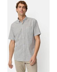 Camel Active - Kurzarmhemd Mit Kontrastdetails Kurzarm Button-Down - Lyst