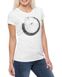 Urban Backwoods - Print- Cat Circle T-Shirt Meow Kitty Kitten Cats Katze Katzen Liebe - Lyst