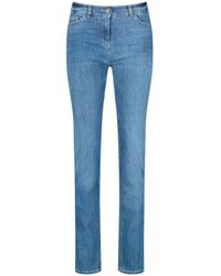 Gerry Weber - 5-Pocket-Jeans Best4ME Slim Fit Organic Cotton (92150-67850) von - Lyst