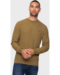 Threadbare - Rundhalspullover Cedar (1-tlg) mit feinem Strickmuster - Lyst