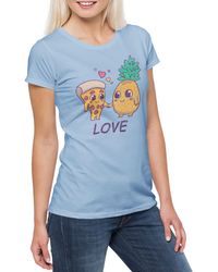 Urban Backwoods - Print- Pizza Pineapple Love T-Shirt Maker Bäcker Hawaii Pizzeria Ananas - Lyst