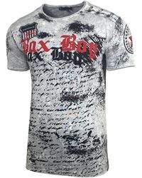 Baxboy - Batik style T-Shirt mit Front Logo Print B-102 - Lyst