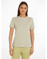 Calvin Klein - T-Shirt /S CREW NECK ( Rundhals & Kurzarm) mit Rundhalsausschnitt - Lyst