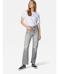 Mavi - BARCELONA SLIT Straight Leg Jeans mit Schlitz - Lyst