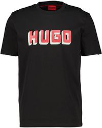 HUGO - T-Shirt DAQERIO Regular Fit - Lyst