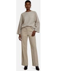 Zero - Stoffhose Damen Mit Bügelfalte Material - Lyst