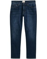 GANT - 5-Pocket- Jeans Slim Fit - Lyst