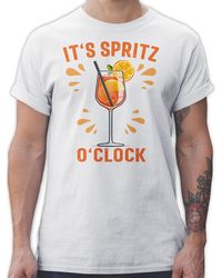 Shirtracer - T-Shirt Its o Clock I Lustiges Geschenk Aperol Spritz Kostüm A Karneval & Fasching - Lyst