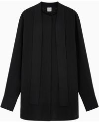 TOTEME - Camisa Lavallière, Talla - Lyst