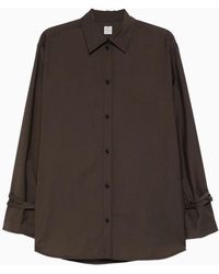 TOTEME - Camisa Con Puños Anudados, Talla - Lyst