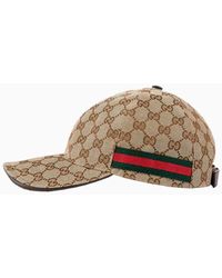 Gucci - Visera Con Logo Y Web, Talla - Lyst