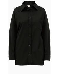 Bottega Veneta - Camisa De Lana, Talla - Lyst