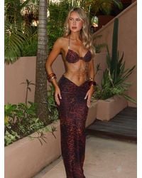 Outcast - Caterina Maxi Dress Cyrene - Lyst