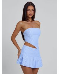 Outcast - Elija Mini Dress Stripe - Lyst
