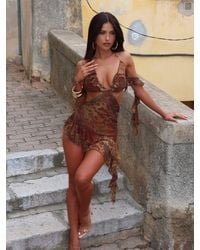 Outcast - Lola Mini Dress Alia - Lyst