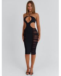 Outcast - Indrani Midi Dress - Lyst