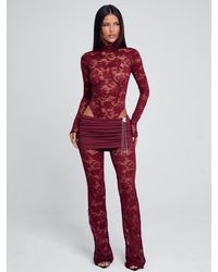 Outcast - Roselle Pant Wine - Lyst