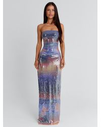 Outcast Esmeralda Maxi Dress Golden Crystal | Lyst